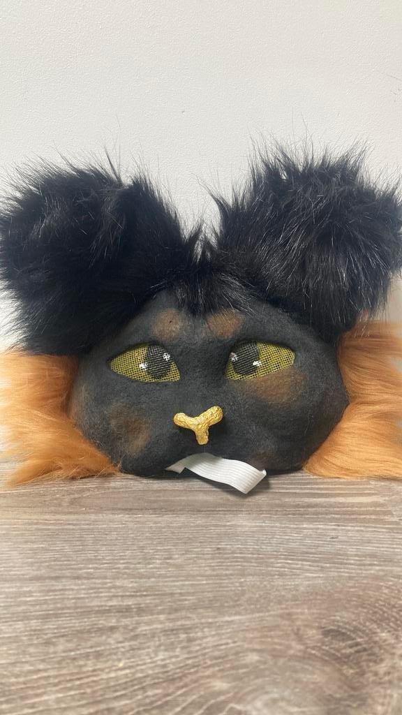 Therian mask with moveable ears, Ophalen of Verzenden, Zo goed als nieuw