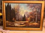 Groot olieverf schilderij, Antiek en Kunst, Ophalen of Verzenden