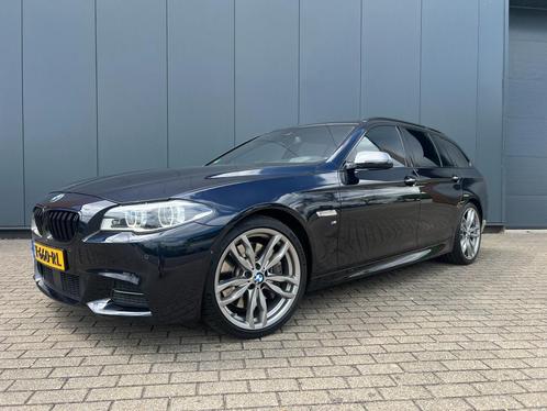 BMW 5-Serie 3.0 M550d Touring xdrive AUT 2014 carbon schwarz, Auto's, BMW, Particulier, 5-Serie, 360° camera, ABS, Achteruitrijcamera