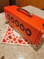 Oranje Koekblik originele vintage  merk Brabantia., Ophalen of Verzenden, Zo goed als nieuw