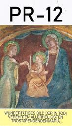 PR12 prentje het wonderdadig beeld in de dood, Ophalen of Verzenden, Zo goed als nieuw, Beeld(je)