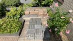 Klinkers + opsluitbanden Gratis, Tuin en Terras, Tegels en Klinkers, Ophalen of Verzenden, Zo goed als nieuw, Beton, Klinkers