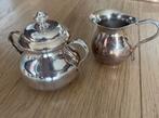 Suikerpotje en melkkannetje, Antiek en Kunst, Antiek | Goud en Zilver, Ophalen of Verzenden, Zilver