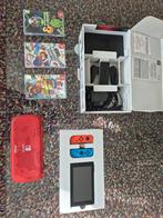 Nintendo Switch V1, Spelcomputers en Games, Ophalen of Verzenden, Zo goed als nieuw, Met 2 controllers, Switch Original