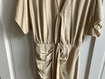 H&M jurk mt S beige beschikbaar voor biedingen