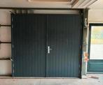 Houten garagedeuren compleet 2500 x 2300, Ophalen, Nieuw, Hout, Deurkozijn