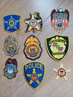 Diverse US emblemen, Ophalen of Verzenden, Overige soorten, Amerika, Embleem of Badge