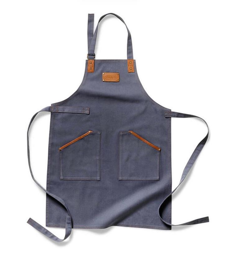 Boretti Kookschort / BBQ schort / keukenschort, Huis en Inrichting, Keuken | Textiel, Nieuw, Schort, Blauw, Ophalen of Verzenden