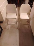 2 witte IKEA Urban stoelen, Ophalen of Verzenden, Zo goed als nieuw, Wit, Twee