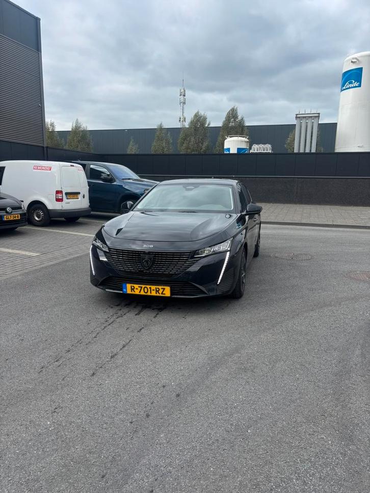 Peugeot 308 1.2 Puretech 130pk Eat8 Zwart Org. NL Allure, Auto's, Peugeot, Particulier, 360° camera, ABS, Achteruitrijcamera, Adaptieve lichten