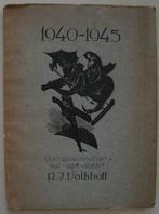 1940-1945 Oorlogssonnetten-met-een-staart - R.J. Valkhoff, R.J. Valkhoff, Ophalen of Verzenden, Overige onderwerpen, Tweede Wereldoorlog