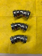 Div. Perskoppelingen restsant 28mm staal, Doe-het-zelf en Verbouw, Sanitair, Ophalen of Verzenden, Zo goed als nieuw