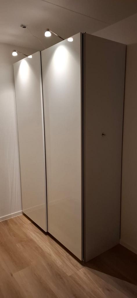 Witte Pax kast in zeer goede staat, Huis en Inrichting, Kasten | Kledingkasten, Zo goed als nieuw, 200 cm of meer, 150 tot 200 cm