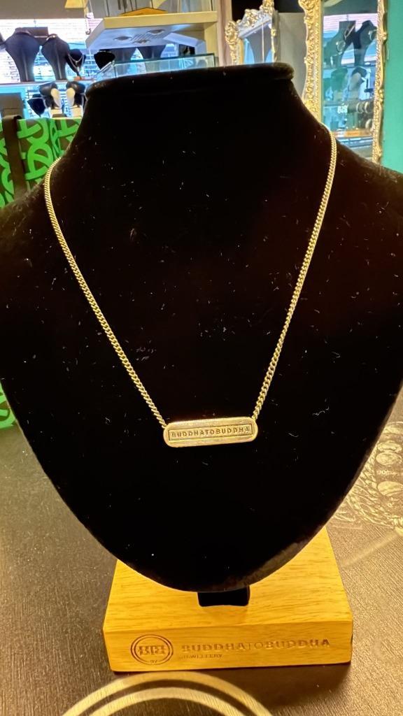 BUDDHA TO BUDDHA KETTING TYPE 681 45,5 CM ESSENTIAL € 89,95, Sieraden, Tassen en Uiterlijk, Kettingen, Zo goed als nieuw, Zilver