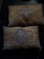 2 Boho  Sierkussens rechthoekkig  okergeel/grijs Ry Boo, Ophalen of Verzenden, Nieuw, Geel, Rechthoekig