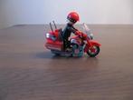 Playmobil - 3062/3917 snelweg motorfiets, Ophalen of Verzenden, Zo goed als nieuw, Complete set