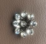 Broche met strass steentjes, Overige materialen, Minder dan 4 cm, Ophalen of Verzenden, Zo goed als nieuw