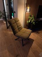 Draai fauteuil groen, Huis en Inrichting, Fauteuils, Ophalen, Minder dan 75 cm, Zo goed als nieuw, Stof