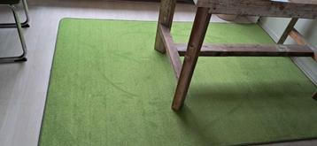 Gifgroen karpet/ vloerkleed  nieuw 140x 200 beschikbaar voor biedingen