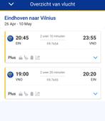 Ryanair vliegticket, Met bestemming of datum, Buitenland, Vliegtuig, Eén persoon