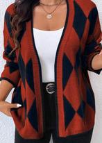 Vest Roxy Roestbruin (44-50), Verzenden, Nieuw, Bruin, Trui of Vest