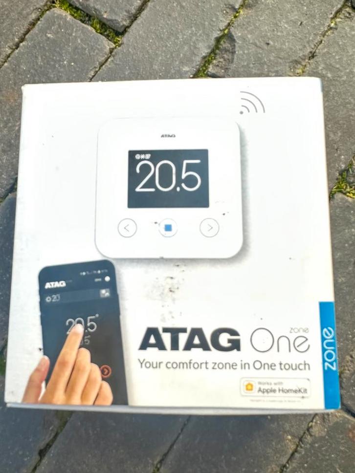 Atag One thermostaat nieuw in doos, Doe-het-zelf en Verbouw, Thermostaten, Nieuw, Slimme thermostaat, Ophalen of Verzenden