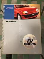 Productgids Fiat Seicento, Overige merken, Ophalen of Verzenden, Zo goed als nieuw