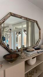 Grote achthoekige vintage spiegel mid century, 50 tot 100 cm, Minder dan 100 cm, Rechthoekig, Ophalen