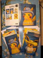 Pokemon van Gogh Card Wallet complete set - Pikachu Eevee, Ophalen, Nieuw, Overige typen