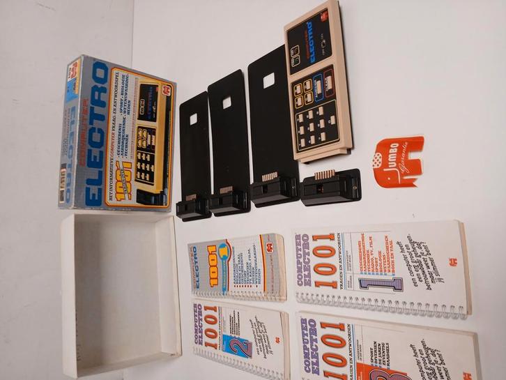 Vintage jumbo computer electro coleco jumbo 651 + modules, Hobby en Vrije tijd, Gezelschapsspellen | Overige, Gebruikt, Ophalen of Verzenden