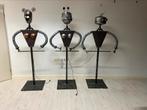 3x kunst/decoratie robot, Ophalen of Verzenden