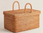 Opbergmand Zara Home, Huis en Inrichting, Woonaccessoires | Schalen en Manden, Ophalen, Zo goed als nieuw, Riet