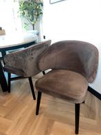 Eetkamerstoelen Indigo Velvet 4 stuks | Richmond Interiors, Ophalen, Zo goed als nieuw, Vier, Stof