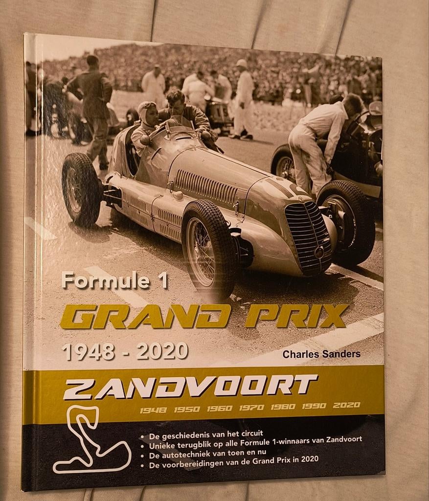 Formule 1 Grand Prix Zandvoort 1948-2020, Ophalen of Verzenden, Zo goed als nieuw, Algemeen, Charles Sanders
