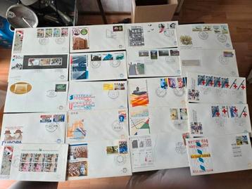 20x Eerste dag Enveloppen 1979 tm 1983 beschikbaar voor biedingen