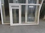 Hardhouten kozijn met dubbelglas 2185*1850, Ophalen, Nieuw, Minder dan 3 meter