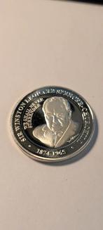 Winston Churchill Herdenkingsmunt wereld oorlog II, Koningin Beatrix, Zilver, Losse munt, Overige waardes