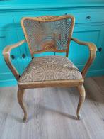 Vintage houten stoel, Ophalen, Gebruikt, Hout, Vintage