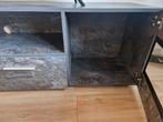Modern en Stoere TV Meubel Low Board, Ophalen, Met deur(en), Zo goed als nieuw, 25 tot 50 cm