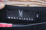 Broek zwart Mart Visser mt 40 Vaste prijs AANBIEDING, Kleding | Dames, Broeken en Pantalons, Maat 38/40 (M), Mart Visser, Zwart