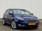 Ford Focus Wagon 1.0 First Edition 2e Eigenaar,Climate,Cruis, 65 €/maand, Gebruikt, Blauw, Origineel Nederlands