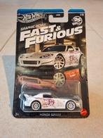 Hot Wheels Fast & Furious Honda S2000,Custom Real Riders!, Ophalen of Verzenden, Nieuw, Auto