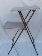 Metalen tafeltje/inklapbaar/ projector tafel/plantentafel, Verzamelen, Retro, Ophalen, Huis en Inrichting