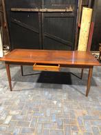 Tafel vintage, Huis en Inrichting, Tafels | Eettafels, Ophalen, Gebruikt, 150 tot 200 cm, Rechthoekig