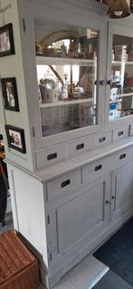 Buffet kast, Ophalen, Gebruikt, 200 cm of meer, Glas