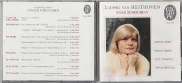 Beethoven-Moonlight/Pathetique/Tempest-Inger Södergren-1992 beschikbaar voor biedingen