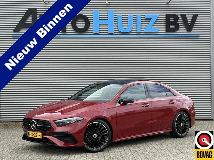 Mercedes-Benz A-Klasse 180 AMG Line Star Edition 19 Inch Pan, Auto's, Mercedes-Benz, Bedrijf, Te koop, A-Klasse, ABS, Achteruitrijcamera