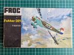 Fokker D21 FROG 1:72 no decals & kopie bouwbeschrijving, Hobby en Vrije tijd, Ophalen of Verzenden, Zo goed als nieuw, 1:72 tot 1:144