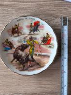 Souvenir Spanje bordje wandbordje stierenvechten, Antiek en Kunst, Antiek | Wandborden en Tegels, Ophalen of Verzenden