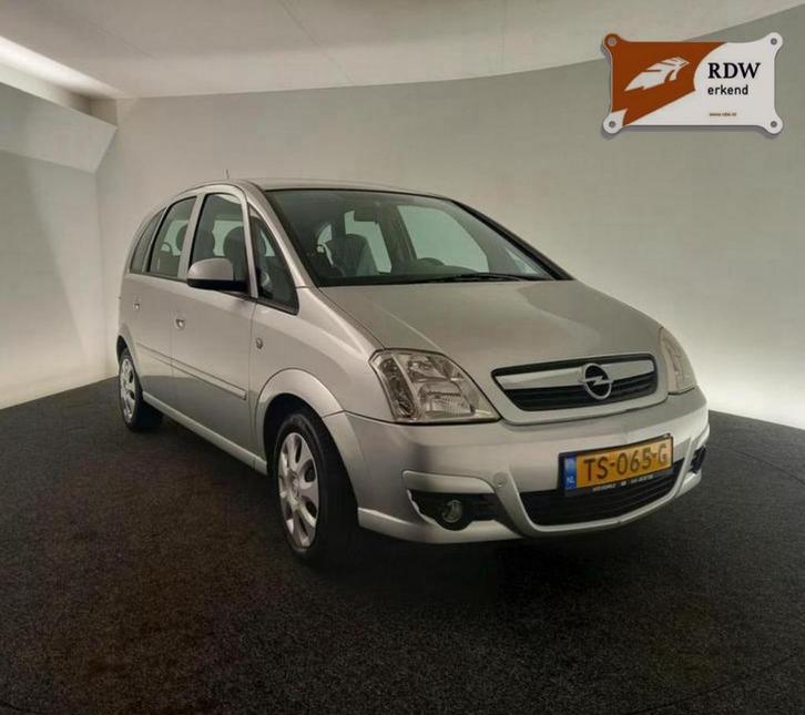 ✅Opel Meriva 1.6 16V 77KW 2007 Grijs, NEW APK,AIRCO,Trekhaak, Auto's, Opel, Bedrijf, Meriva, ABS, Airbags, Airconditioning, Alarm